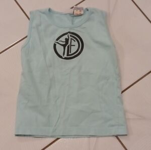 $4 Add-on Light Blue Tank Top - Size 6X